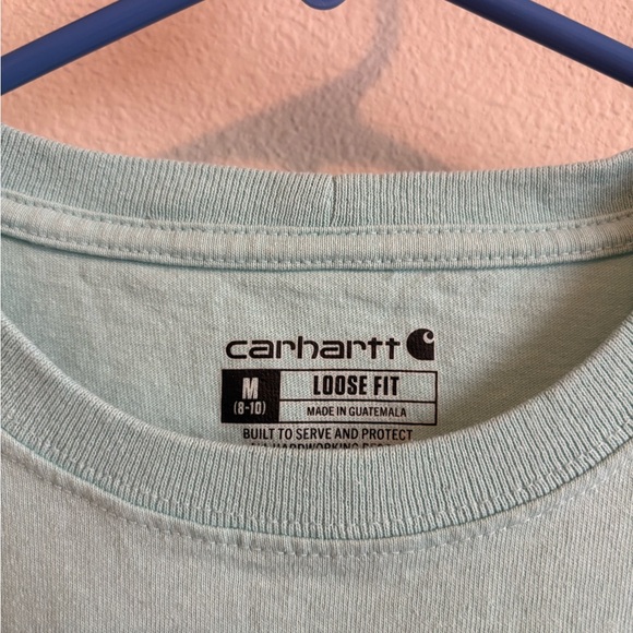 Carhartt Loose Fit Pocket Tee in Mint - Picture 2 of 2
